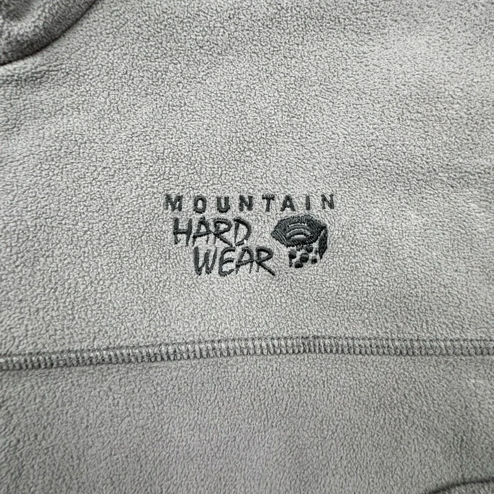 Mountain Hardware Fleece Mens Size XL Olive‎ Green Full Zip Hiking Gorpcore